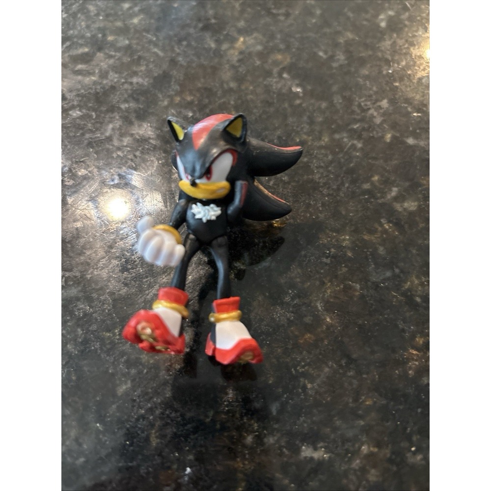 Jakks Pacific Sonic the Hedgehog Shadow 3" Action Figure Figurine Toy
